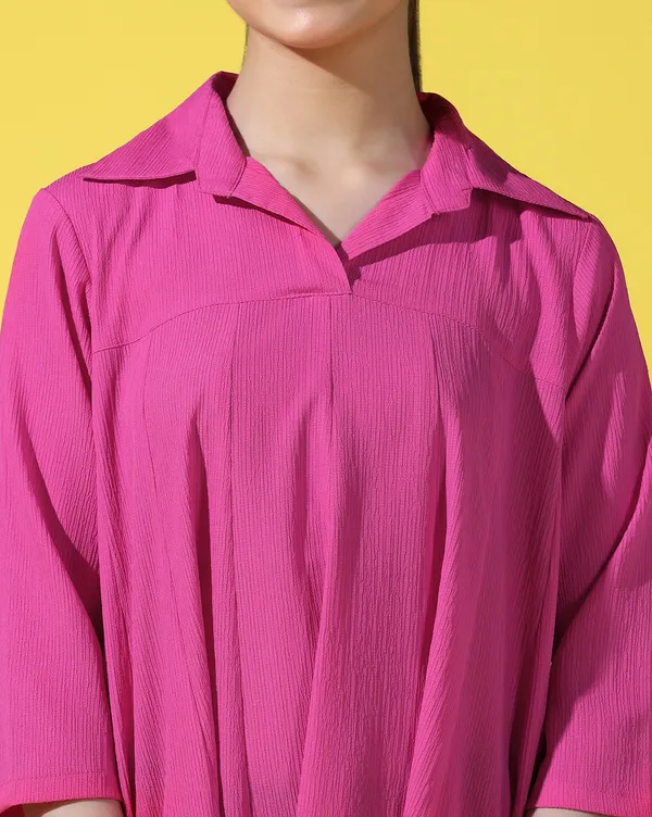 Girls_Printed_Empire_Midi_Dress_|_Magenta