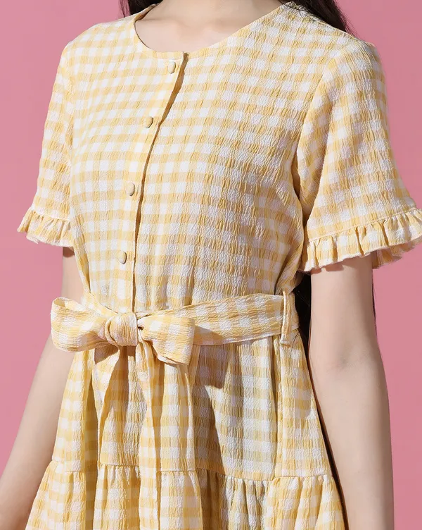 Cherry_&_Jerry_Checked_Seersucker_Dress_|_Yellow