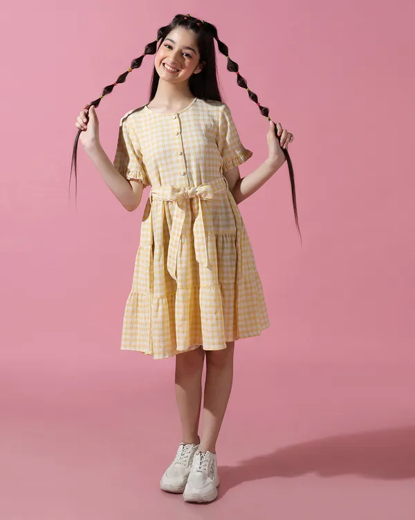 Cherry_&_Jerry_Checked_Seersucker_Dress_|_Yellow