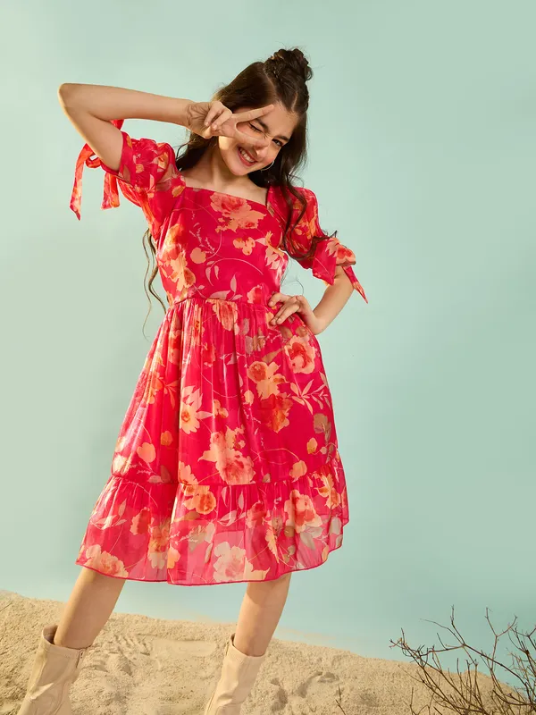 Cherry_&_Jerry_Printed_Organza_Dress_|_Pink
