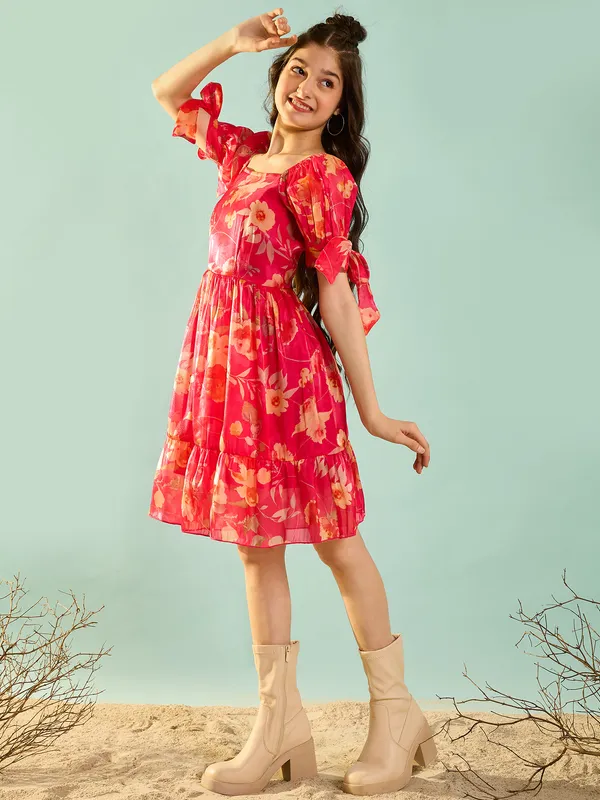 Cherry_&_Jerry_Printed_Organza_Dress_|_Pink