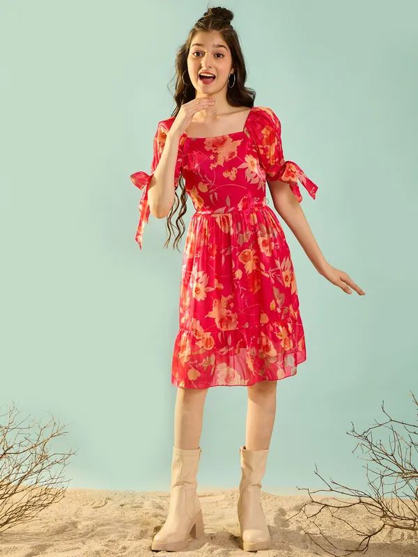 Cherry_&_Jerry_Printed_Organza_Dress_|_Pink
