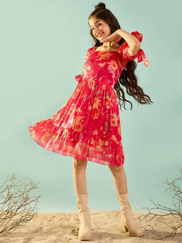 Cherry_&_Jerry_Printed_Organza_Dress_|_Pink