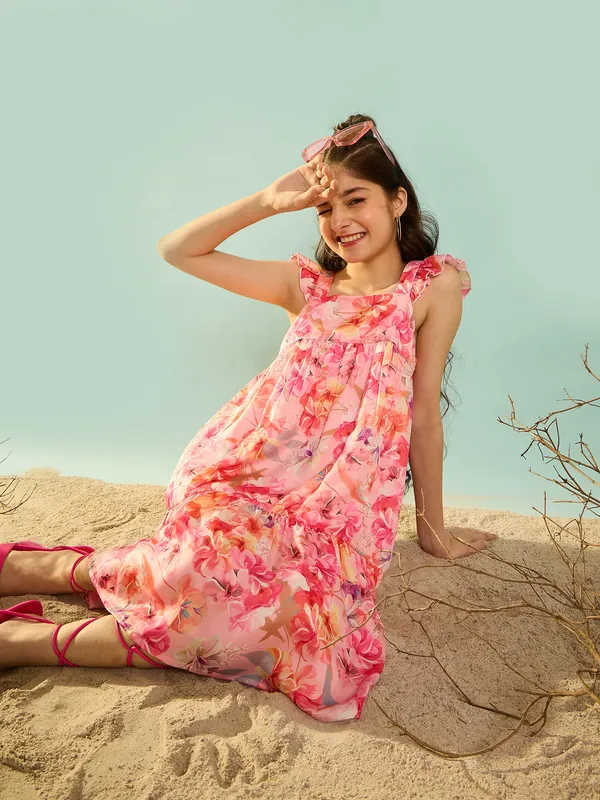 Cherry_&_Jerry_Floral_Print_Dress_|_Pink