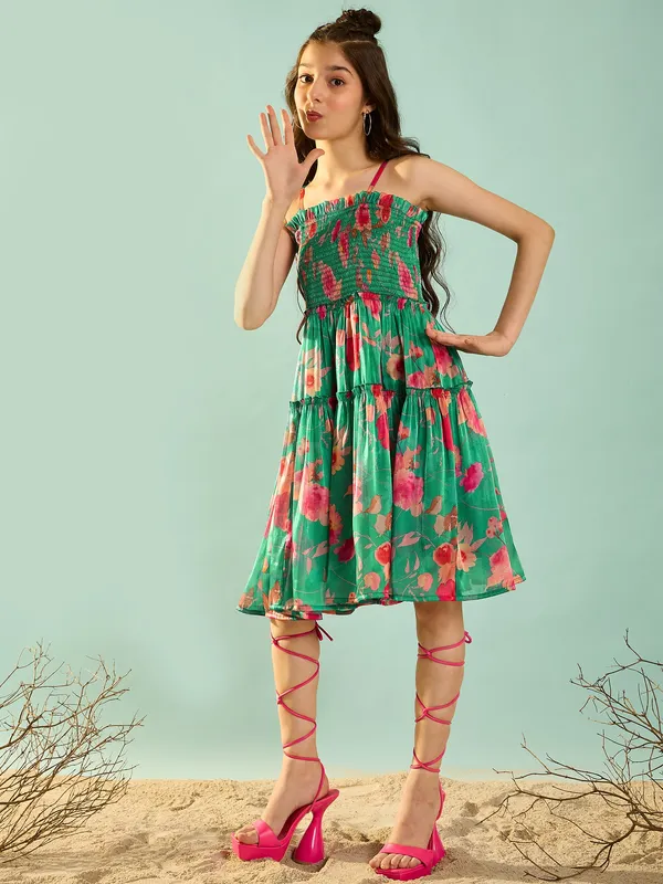 Cherry_&_Jerry_Printed_Organza_Dress_|_Green