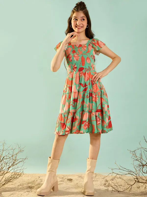Cherry_&_Jerry_Floral_Print_Dress_|_Green