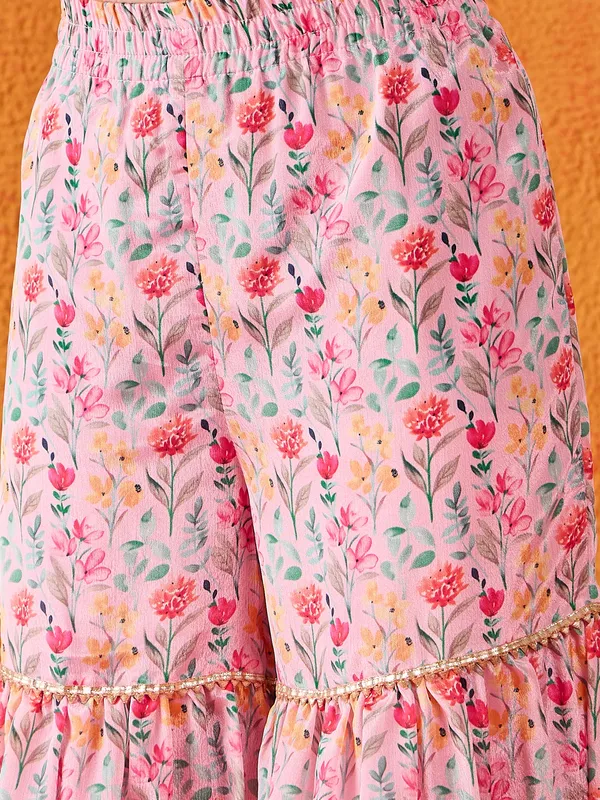 Cherry_&_Jerry_Peach_Chinon_Silk_Kurta_Set_With_Dupatta