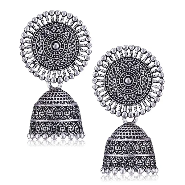 Earrings_for_women_fashion_jhumka_oxidised_Silver_Earrings_for_women_Combo_chandbali_pearl_stylish_Butterfly_jhumkas_traditional_Jhumki_Peacock_Earrings_For_girls_South_Temple_Ear_Rings_-M734