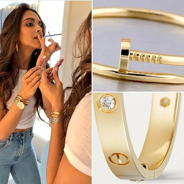 bracelet_for_Women_Evil_Eye_Bangles_for_women_Anti_Tarnish_Stylish_Adjustable_Bracelet_for_girls_Rose_gold_Kada_for_Women_Accessories_Jewellery_for_Women_Girls_friendship_rakhi_gift_for_sister
