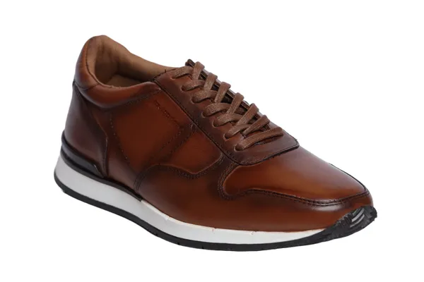 Dark_Tan_leather_Lace-up_Sneakers_for_Men