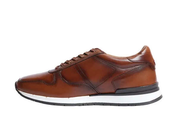 Dark_Tan_leather_Lace-up_Sneakers_for_Men