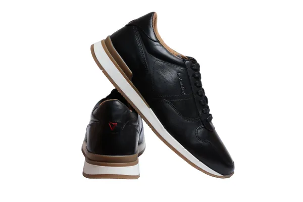 Black_leather_Lace-up_Sneakers_for_Men