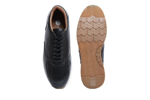 Black_leather_Lace-up_Sneakers_for_Men