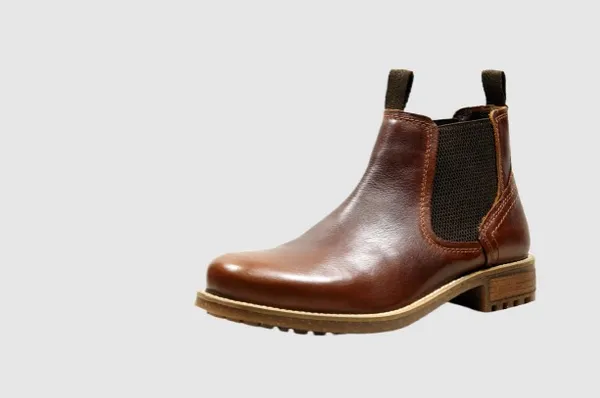 Brown_Genuine_Leather_Men's_Chelsea_Boots_For_Casual_Wear
