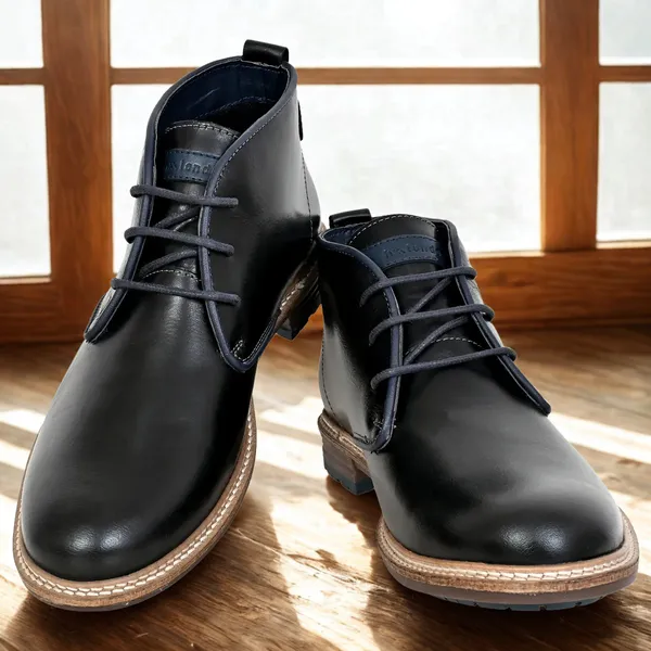 Black_Leather_Mid_Top_Boots