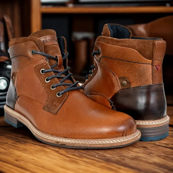 Tan_Leather_Textured_Mid_Top_Biker_Boots