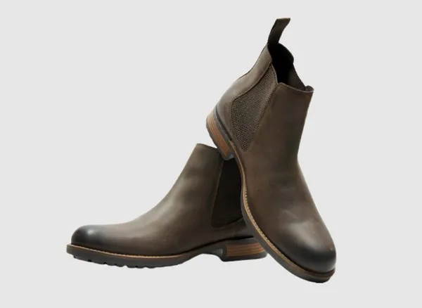 Brown_Genuine_Leather_Men's_Chelsea_Boots_For_Casual_&_Party_Wear