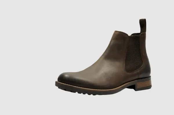 Brown_Genuine_Leather_Men's_Chelsea_Boots_For_Casual_&_Party_Wear