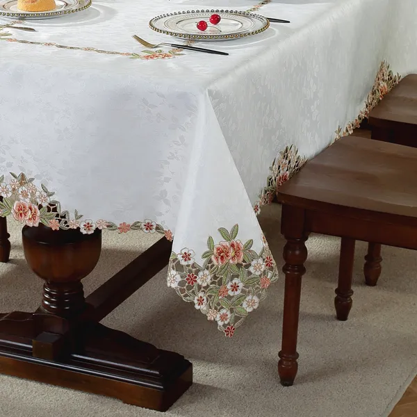 Beautiful_Satin_Leaf_Design_Rectangular,_6_Seater_Dining_Table_Cover_(Size-90"_x_60"_Inches)