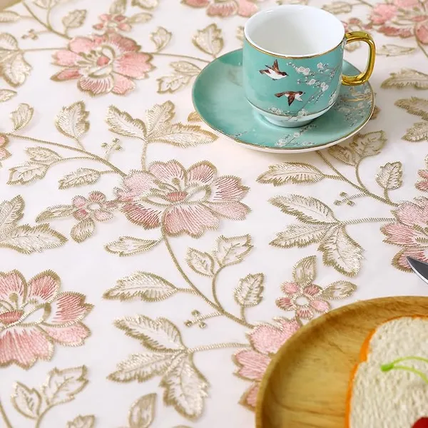 Premium_Tissue_Embroidery_Desin,_6_Seater_Rectangular_Dining_Table_Cover_(Size-90"_x_60"_Inches)