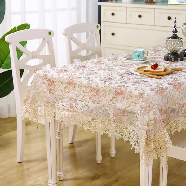 Premium_Tissue_Embroidery_Desin,_6_Seater_Rectangular_Dining_Table_Cover_(Size-90"_x_60"_Inches)