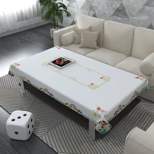 Elegant_Floral_Tissue_Cutwork_Design,_6_Seater_Rectangular_Dining_Table_Cover_(Size-90"_x_60"_Inches)
