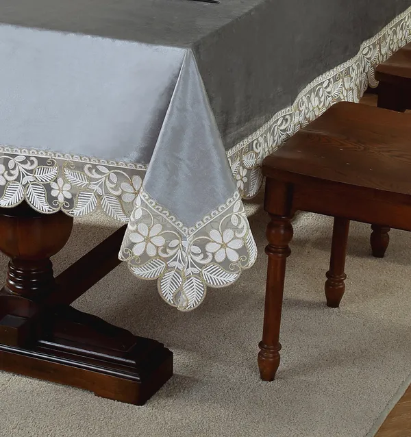 Elegant_Velvet_Lace_Embroidery_Design,_8_Seater_Rectangular_Dining_Table_Cover_(Size-108"_x_60"_Inches)