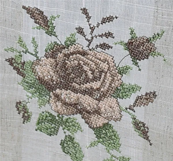Beautiful_Linen_Floral_Cross_Stitch_Embroidery_Design_Rectangular_Dining_Table_Runner_(Size-70"_x_15"_Inches)