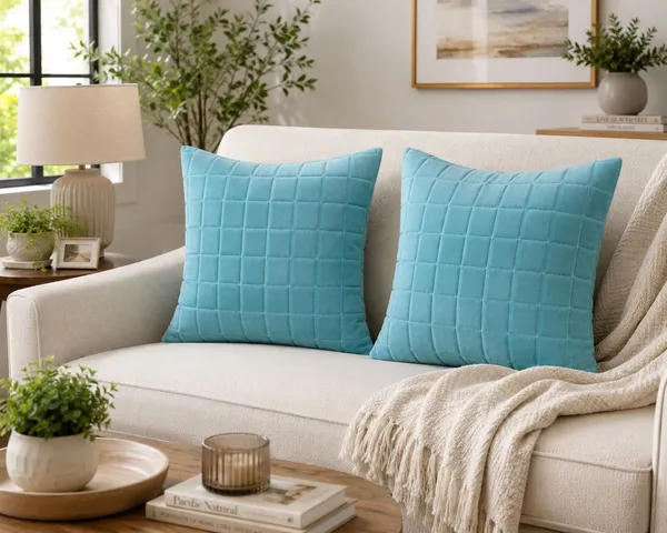 Designer_Velvet_Throw_Pillow_Cover_with_Modern_Windowpane_Pattern_Decorative_Cushion_Cover_for_Living_Room,_Pack_of_5_Pieces_|_Design-N_18Box_|_16x16_Inch._Firozi_Color