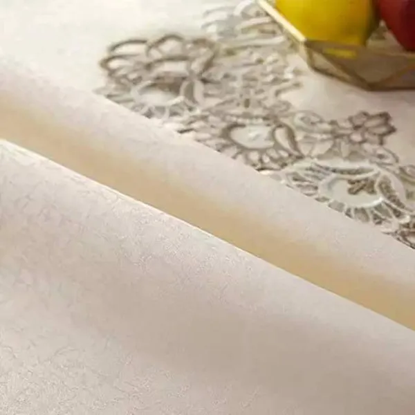 Attractive_&_Premium_Plain_Lace_Design,_10_Seater_Rectangular_Dining_Table_Cover_(Size-120"_x_60"_Inches)