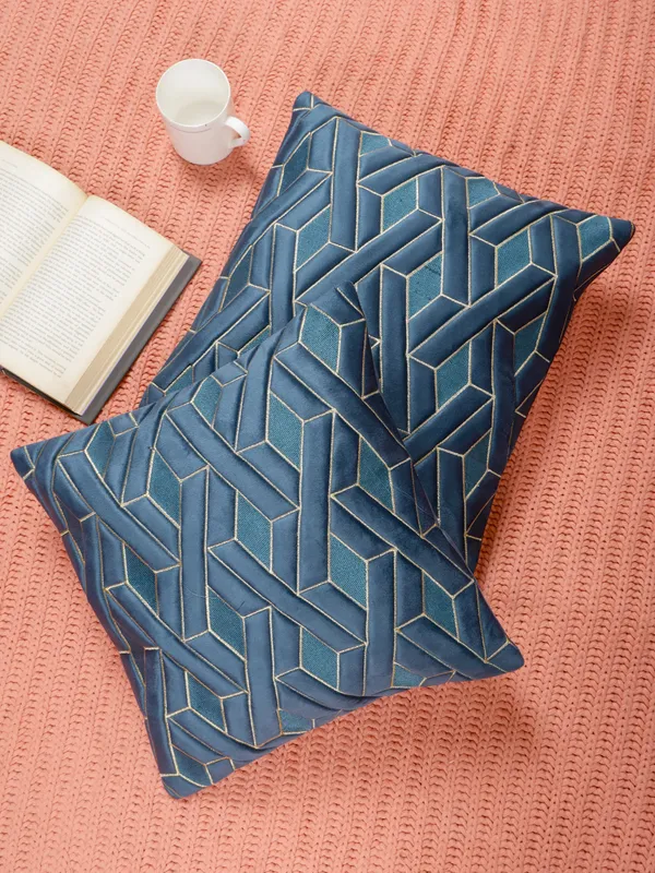 Decorative_Geaometric_EYE_Design_Velvet_Cushion_Covers,_Pack_of_1_Piece_(12x12_inch.)_Blue_Color