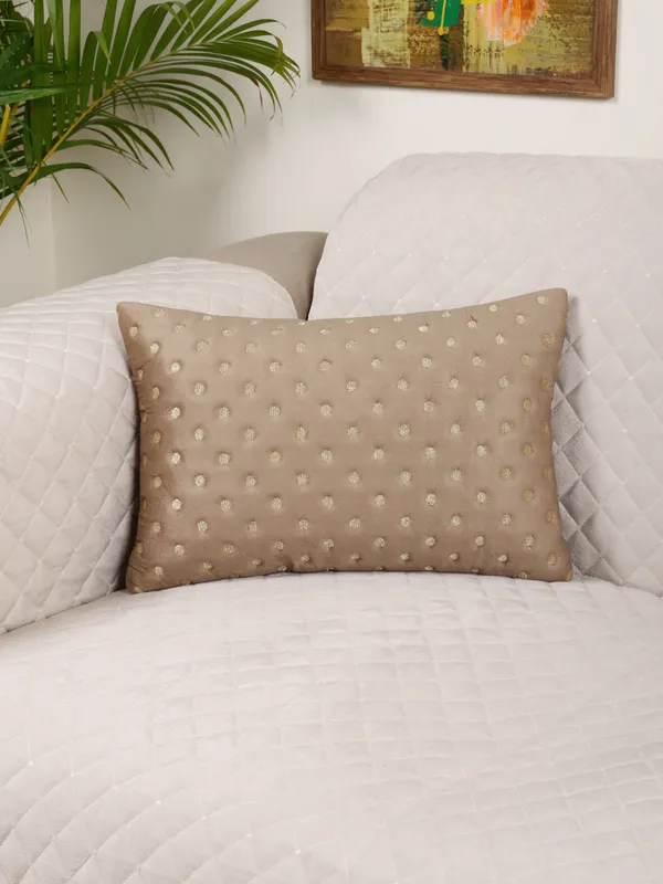 Modern_Dot_Design_Rectangular_Velvet_Cushion_Covers,_Pack_of_1_Piece_(12x18_inch.)_Mouse_Color