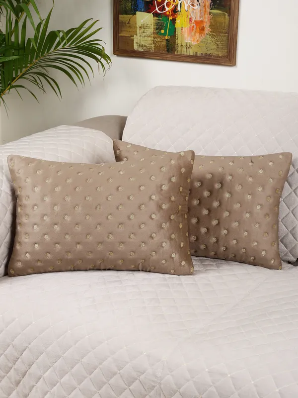 Modern_Dot_Design_Rectangular_Velvet_Cushion_Covers,_Pack_of_2_Piece_(12x18_inch.)_Mouse_Color