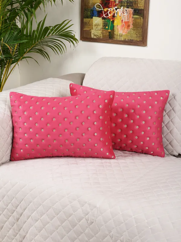 Modern_Dot_Design_Rectangular_Velvet_Cushion_Covers,_Pack_of_2_Piece_(12x18_inch.)_Rani_Color