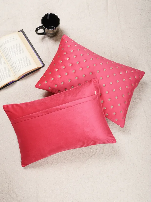 Modern_Dot_Design_Rectangular_Velvet_Cushion_Covers,_Pack_of_5_Piece_(12x18_inch.)_Rani_Color