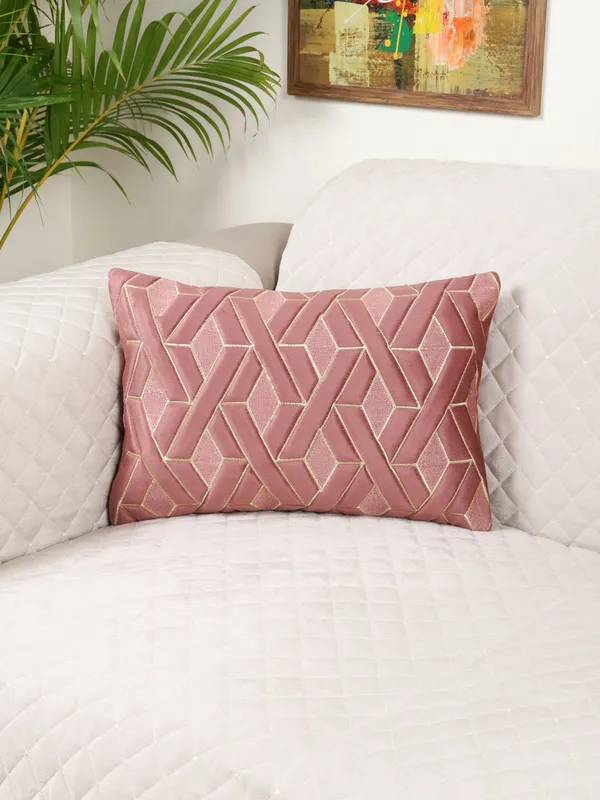 Decorative_Geaometric_EYE_Design_Rectangular_Velvet_Cushion_Covers,_Pack_of_1_Piece_(12x18_inch.)_Gajari_Color
