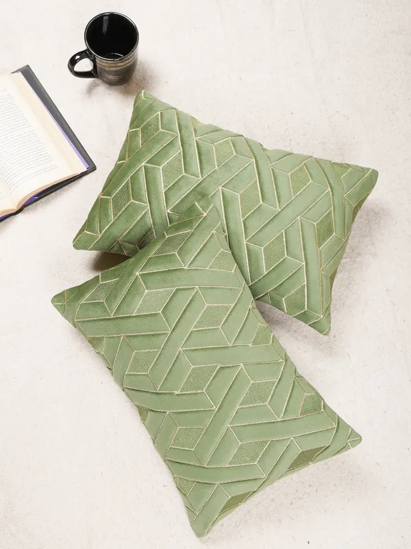 Decorative_Geaometric_EYE_Design_Rectangular_Velvet_Cushion_Covers,_Pack_of_5_Piece_(12x18_inch.)_Green_Color