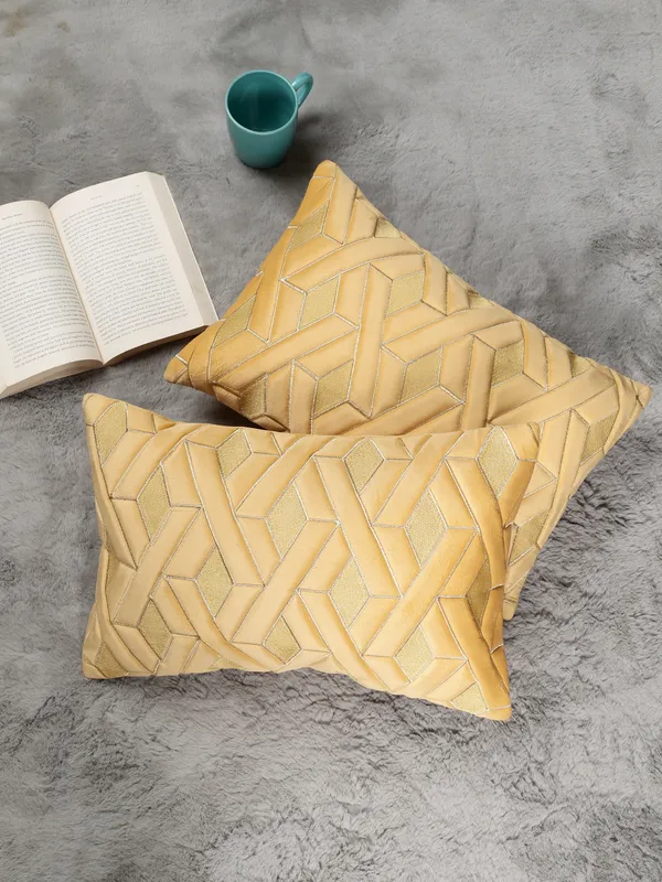 Decorative_Geaometric_EYE_Design_Rectangular_Velvet_Cushion_Covers,_Pack_of_5_Piece_(12x18_inch.)_Yellow_Color
