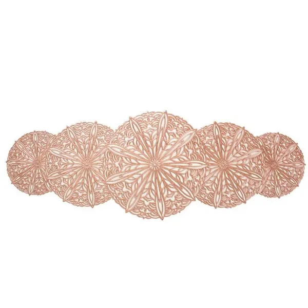 Beautiful_&_Decorative_Gola_Design_Center_Table/Coffee_Table/Side_Table_Runner_(Size-33"_x_12"_Inches)_Rose_Gold_Color