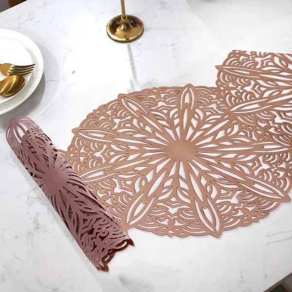 Beautiful_&_Decorative_Gola_Design_Center_Table/Coffee_Table/Side_Table_Runner_(Size-33"_x_12"_Inches)_Rose_Gold_Color