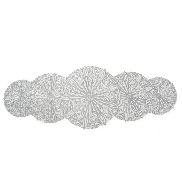 Beautiful_&_Decorative_Geometric_Design_Center_Table/Coffee_Table/Side_Table_Runner_(Size-33"_x_12"_Inches)_Silver_Color