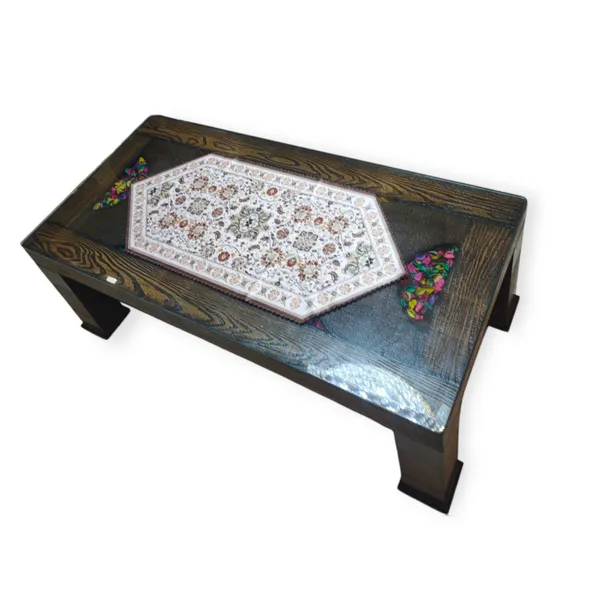 Attractive_Velvet_Printed_Floral_Design_Center/Coffee_Table_Runner_(Size-33"_x_15"_Inches)