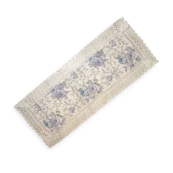 Elegant_Jute_Floral_Printed_Design_With_Lace_Border,_Center/Coffee_Table_Runner_(Size-33"_x_15"_Inches)