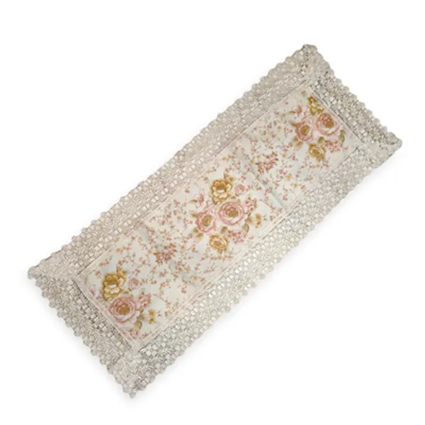 Elegant_Jute_Floral_Printed_Design_With_Lace_Border,_Center/Coffee_Table_Runner_(Size-33"_x_15"_Inches)