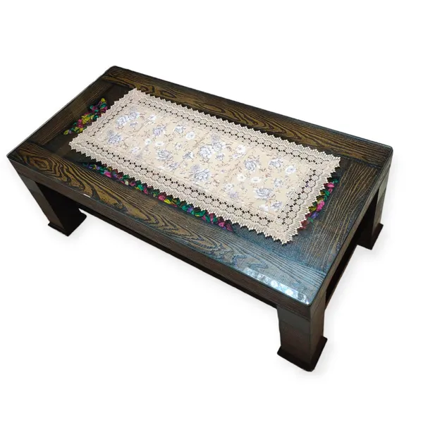 Decorative_Jute_Floral_Printed_Design_With_Lace_Border,_Center/Coffee_Table_Runner_(Size-33"_x_15"_Inches)