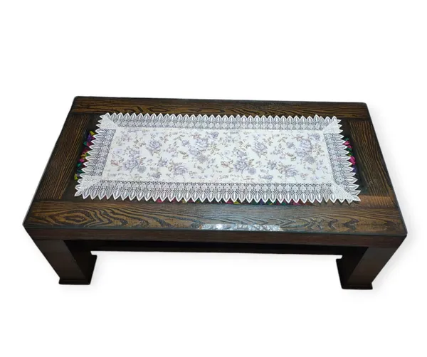Decorative_Jute_Floral_Printed_Design_With_Lace_Border,_Center/Coffee_Table_Runner_(Size-33"_x_15"_Inches)