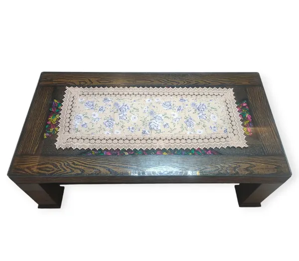 Decorative_Jute_Floral_Printed_Design_With_Lace_Border,_Center/Coffee_Table_Runner_(Size-33"_x_15"_Inches)
