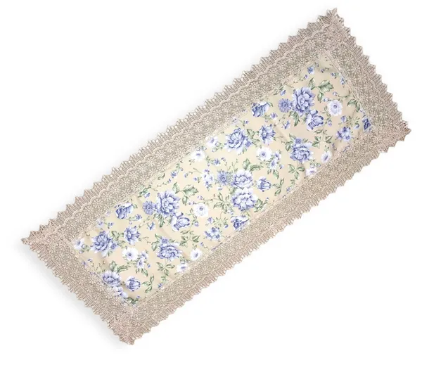 Decorative_Jute_Floral_Printed_Design_With_Lace_Border,_Center/Coffee_Table_Runner_(Size-33"_x_15"_Inches)