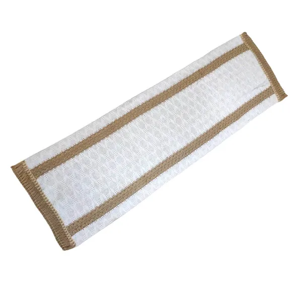 Decorative_Jute_Fabric_Striped_Design_Center/Coffee_Table_Runner_(Size-33"_x_15"_Inches)