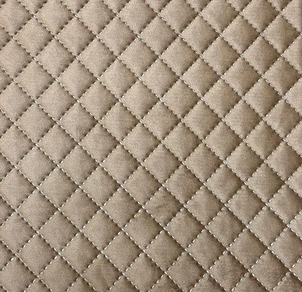 Attractive_Velvet_Quilt_Design_Rectangular_Center/Coffee_Table_Runner_(Size-33"_x_15"_Inches),_Light_Brown_Color